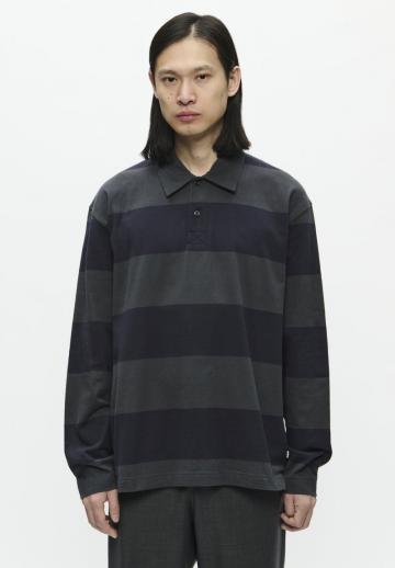 Поло с длинным рукавом