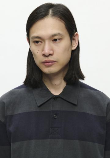 Поло с длинным рукавом