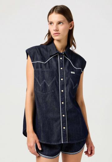 Джинсовая блузка