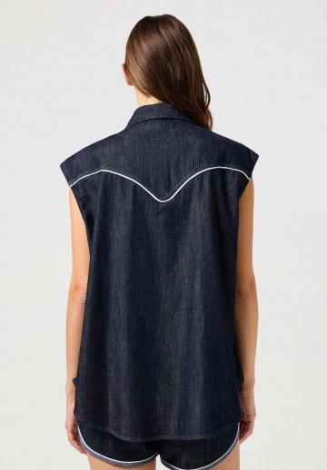 Джинсовая блузка