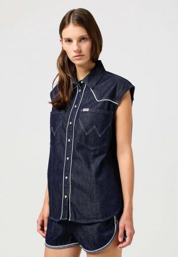 Джинсовая блузка