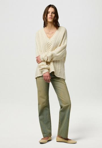 Длинный пуловер