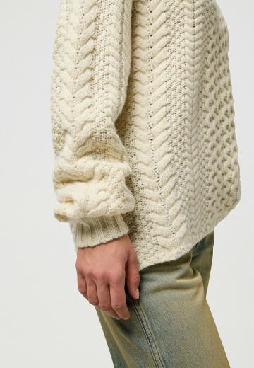 Длинный пуловер