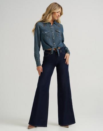 Джинсовая блузка