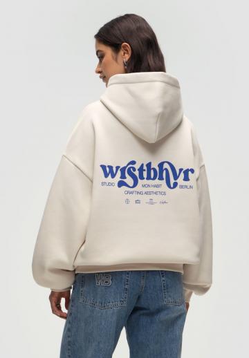 Пуловер с капюшоном