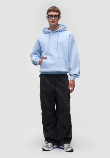 Пуловер с капюшоном