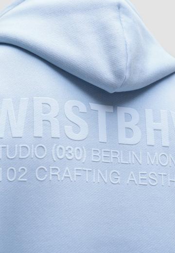 Пуловер с капюшоном