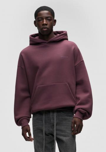 Пуловер с капюшоном