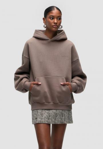 Пуловер с капюшоном