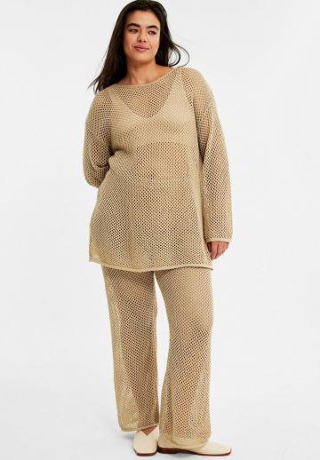 Длинный пуловер