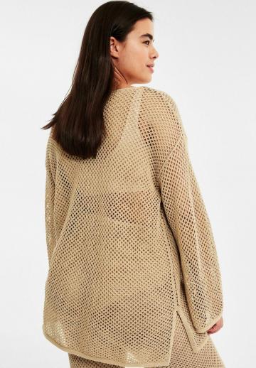 Длинный пуловер