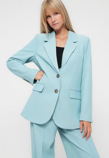 Длинный блейзер