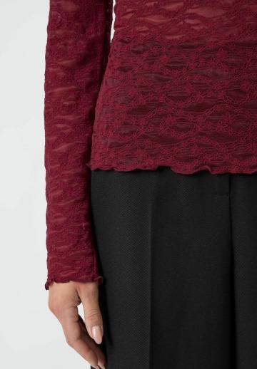 Кружевная блузка