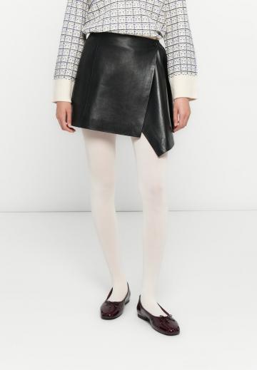 Кожаная юбка