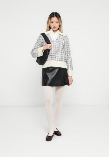 Кожаная юбка