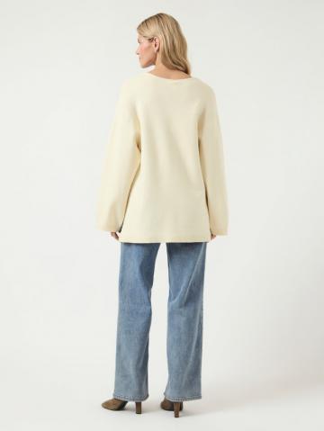 Длинный пуловер