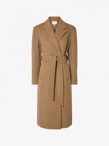 Шерстяное пальто