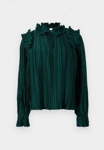 Атласная блузка
