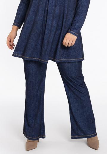 Джинсовая блузка