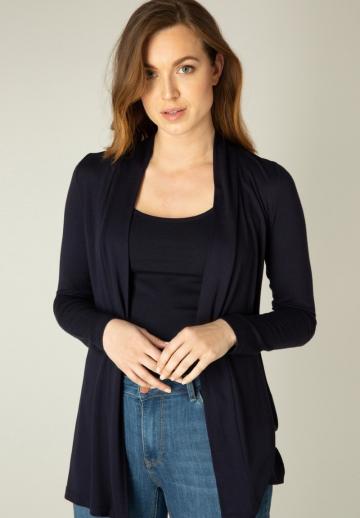 Длинный жилет