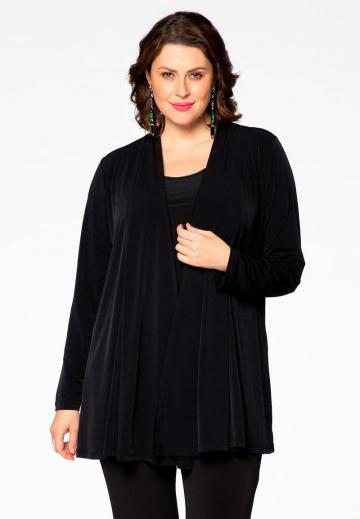 Длинный жилет