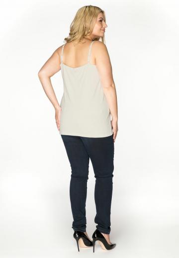 Топ на бретельках