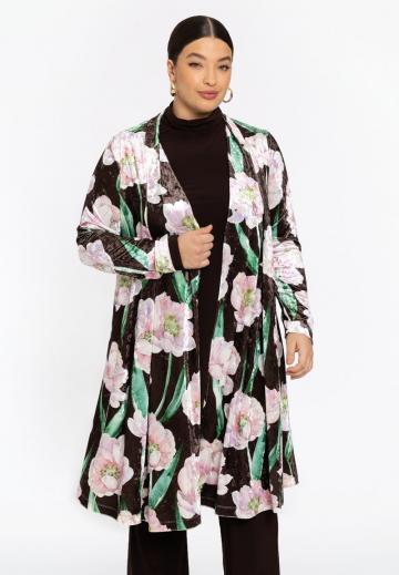 Длинный жилет