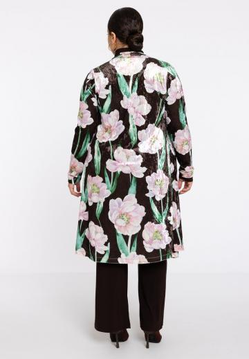 Длинный жилет