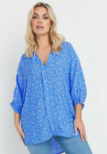 Длинная блузка