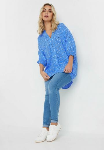 Длинная блузка