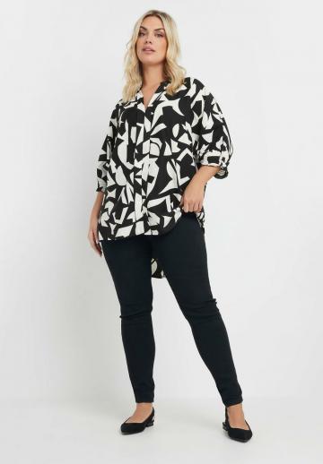 Длинная блузка