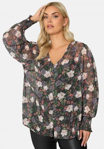 Длинная блузка