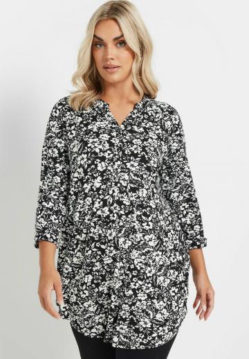 Длинная блузка