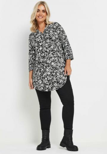 Длинная блузка