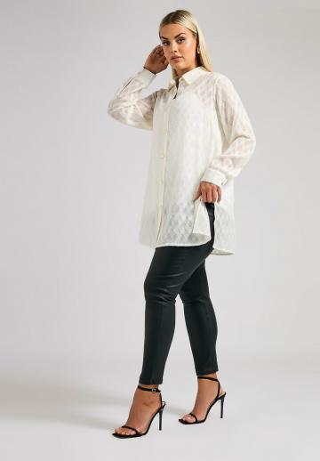 Длинная блузка