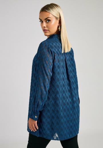 Длинная блузка