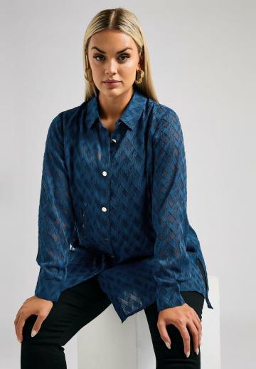 Длинная блузка