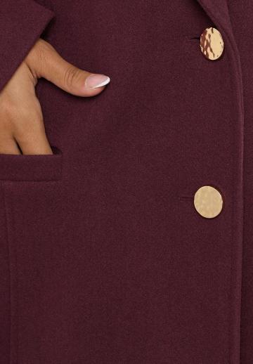 Шерстяное пальто