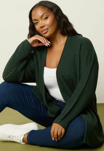 Длинный кардиган