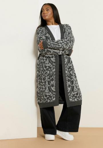Длинный кардиган