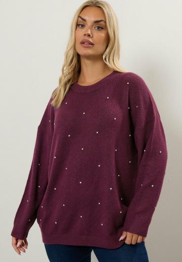 Длинный пуловер