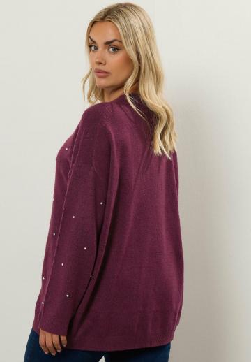 Длинный пуловер