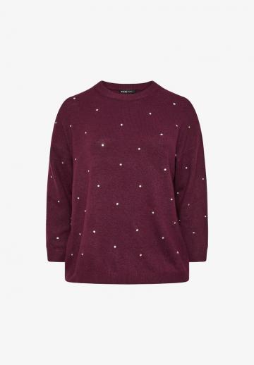 Длинный пуловер