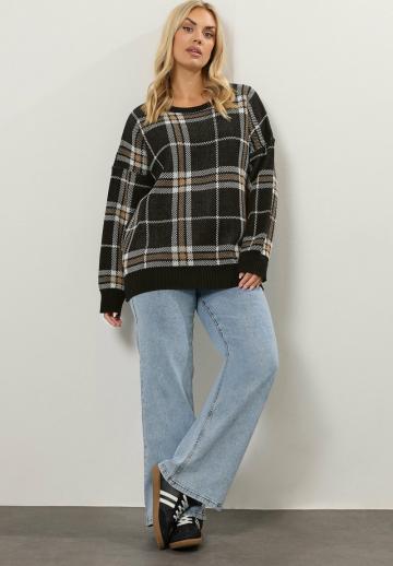 Длинный пуловер