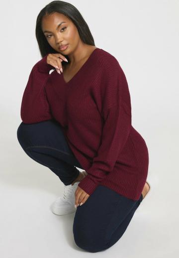 Длинный пуловер