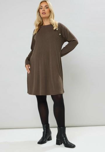 Вязаное платье