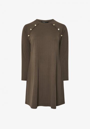 Вязаное платье