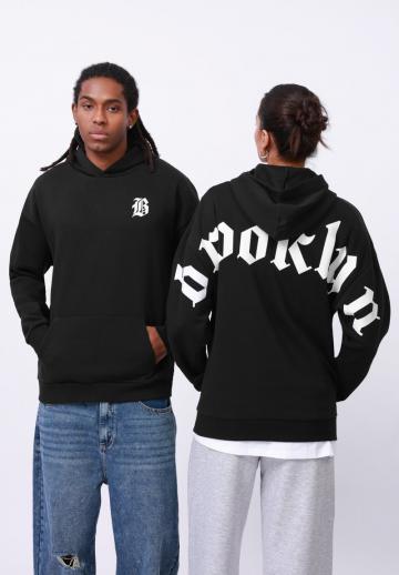 Пуловер с капюшоном