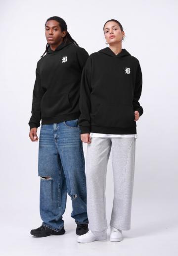 Пуловер с капюшоном