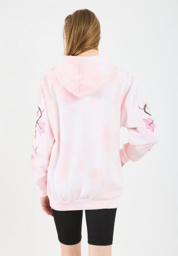 Пуловер с капюшоном